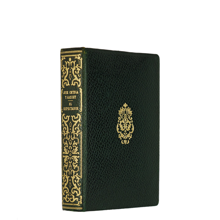 José Ortega y Gasset — El Espectador (Biblioteca Nueva, 1950). Livro físico com douração. 1ª (primeira) edição.