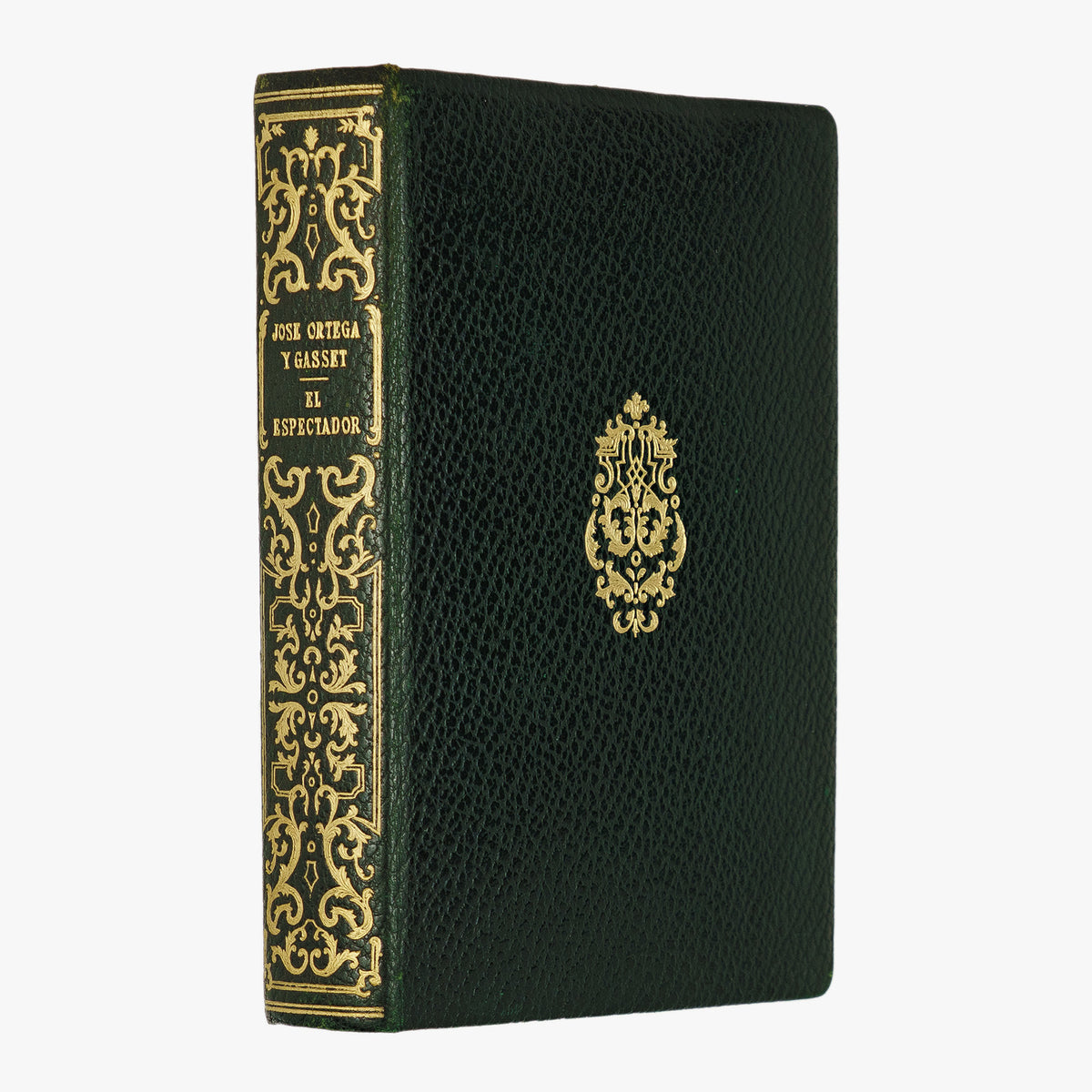 José Ortega y Gasset — El Espectador (Biblioteca Nueva, 1950). Livro físico com douração. 1ª (primeira) edição.