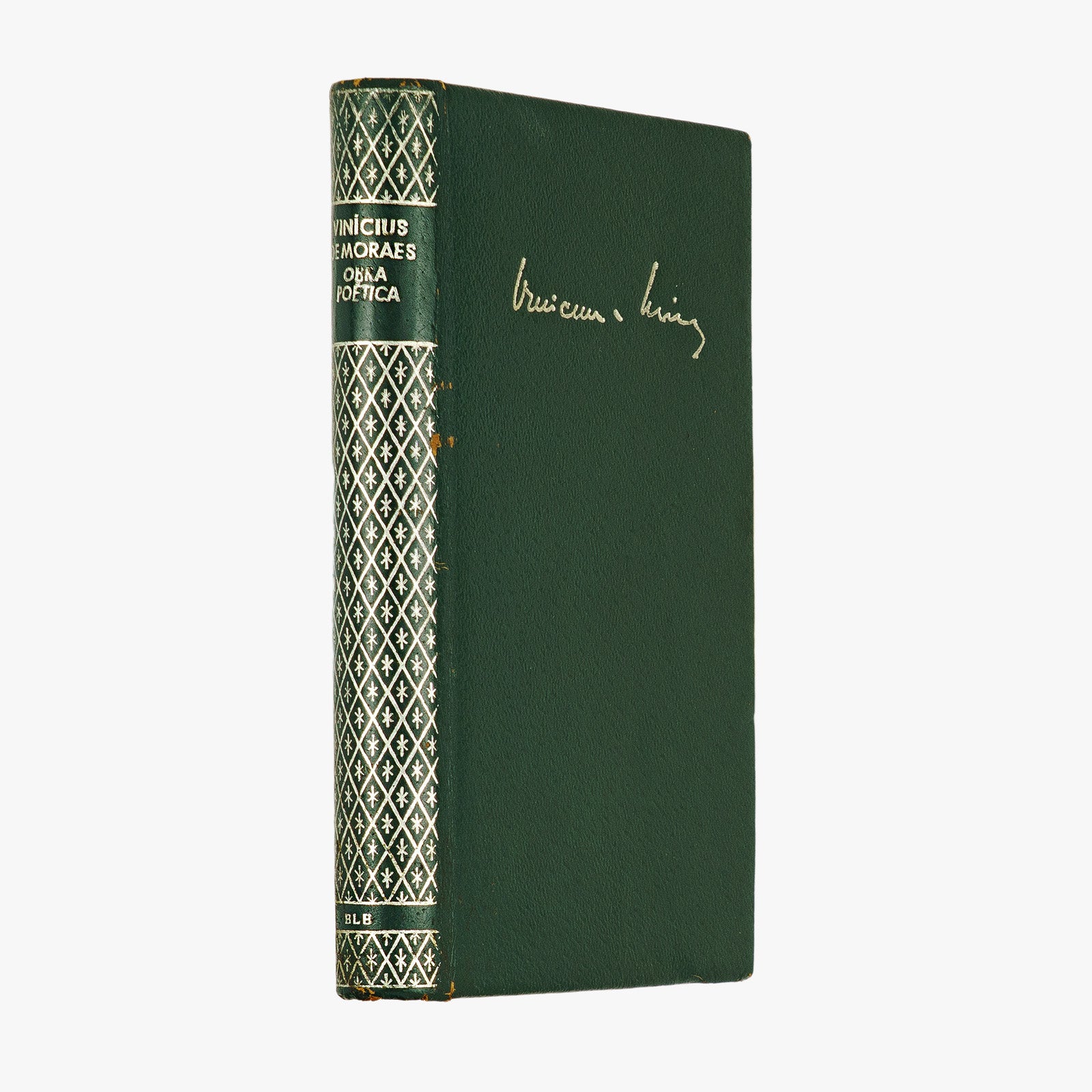 Vinicius de Moraes — Obra Poética (Companhia José Aguilar Editora, 1968). Livro físico com douração.