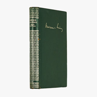 Vinicius de Moraes — Obra Poética (Companhia José Aguilar Editora, 1968). Livro físico com douração.