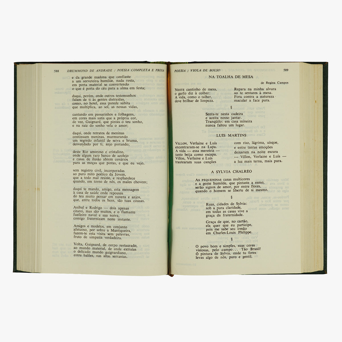 DRUMMOND DE ANDRADE, Carlos (1902–1987). Poesia Completa e Prosa (Editora Nova Aguilar, Rio de Janeiro, 1977).