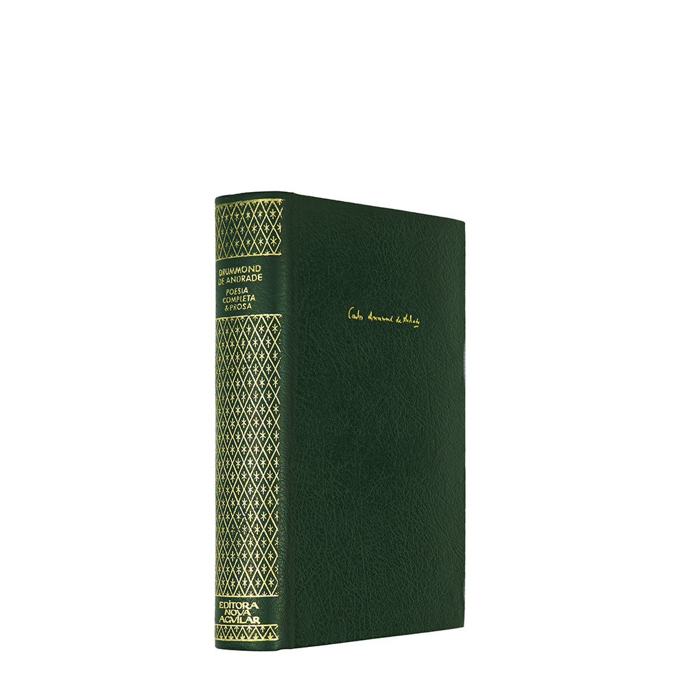 DRUMMOND DE ANDRADE, Carlos (1902–1987). Poesia Completa e Prosa (Editora Nova Aguilar, Rio de Janeiro, 1977).