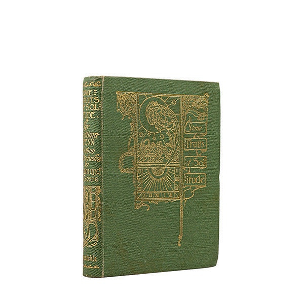 William Penn — Some Fruits of Solitude (Archibald Constable, 1903). Livro físico.