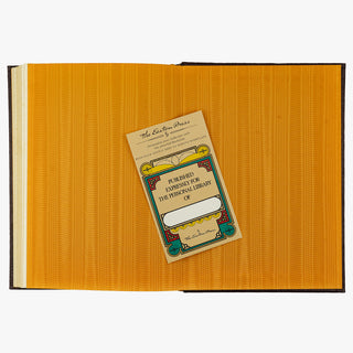 Faust. Goethe. Livro físico ilustrado. Edição de luxo The Easton Press. Capa em couro, douração nos cortes e fita de leitura em cetim. Ex-libris.