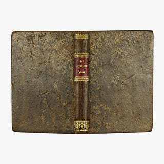 Fray Luis de León — La perfecta casada (Centro General de Administración, 1865). Encadernação em couro com douração. Livro físico.