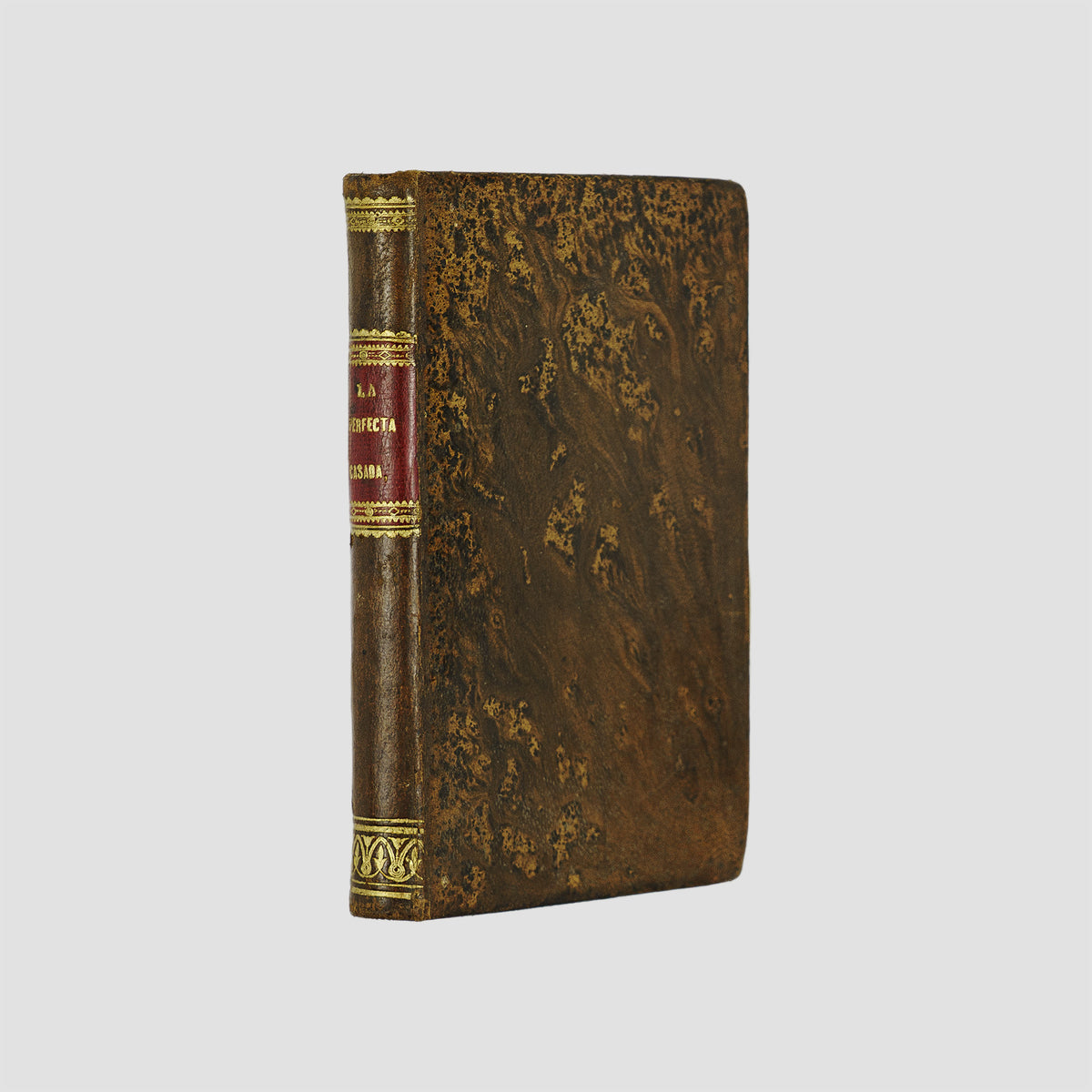 livro La perfecta casada de Fray Luis de León edição 1865