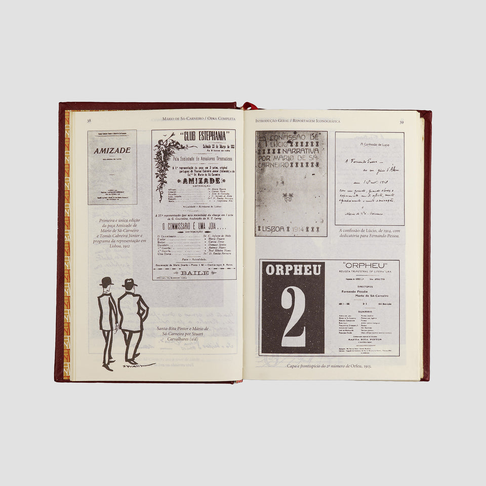 SÁ-CARNEIRO, Mário de (1890–1916). Obra completa (Editora Nova Aguilar, Rio de Janeiro, 1995).