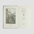 livro The Life of Mozart de Edward Holmes edição Folio Society 1994. Folha de rosto com ilustração do compositor.