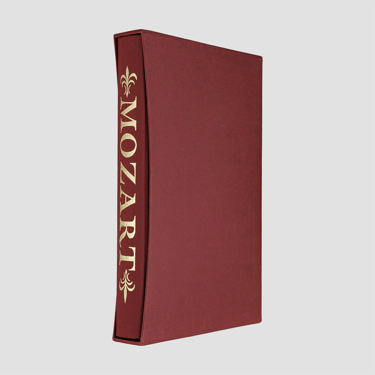 livro The Life of Mozart de Edward Holmes edição Folio Society 1994. Hero com estojo original em vermelho e lombada vermelha com escrito em dourado. 
