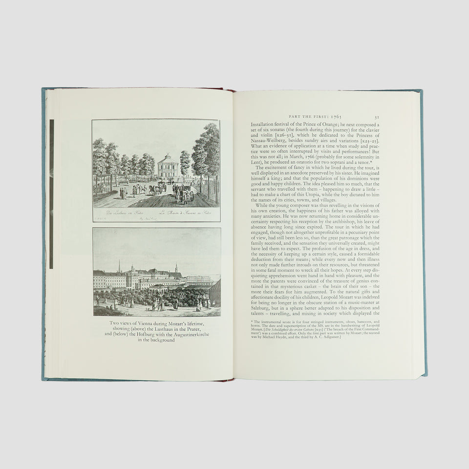 livro The Life of Mozart de Edward Holmes edição Folio Society 1994. Imagens e textos internos.