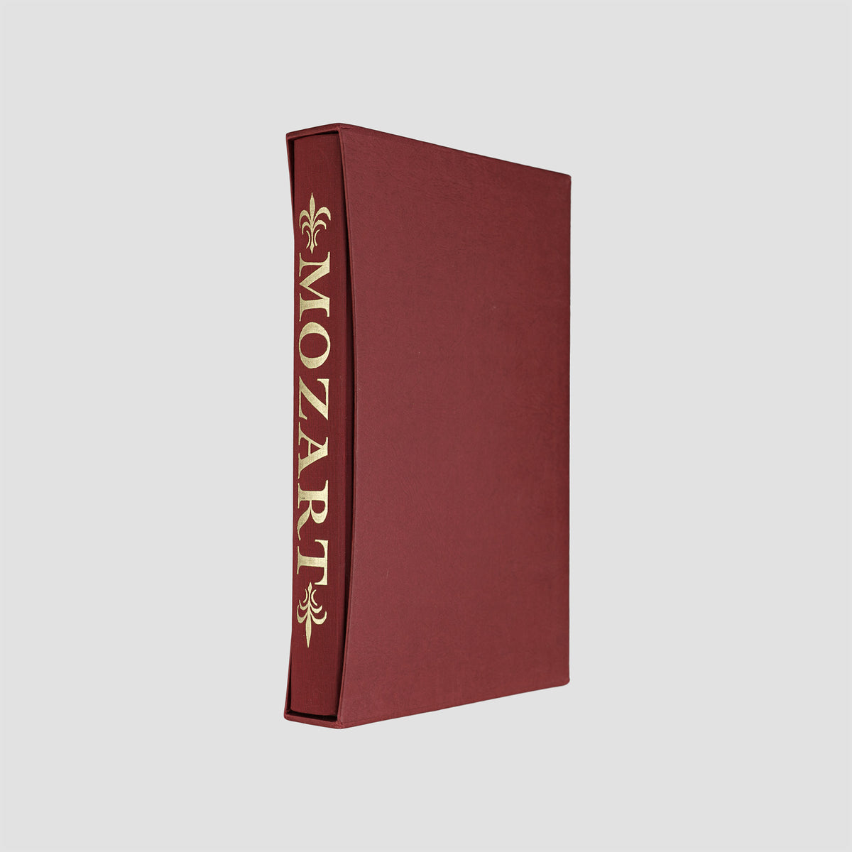 livro The Life of Mozart de Edward Holmes edição Folio Society 1994. Hero com estojo original em vermelho e lombada vermelha com escrito em dourado. 