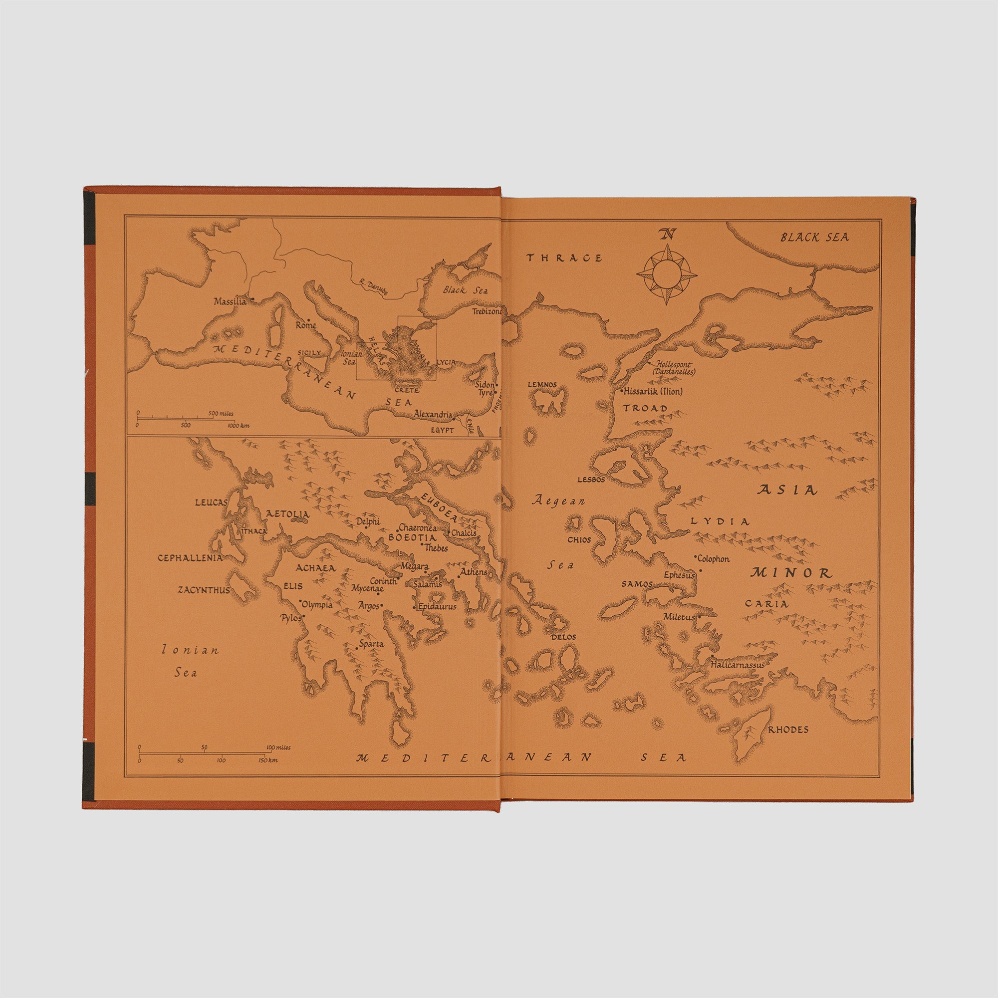 livro The World of Odysseus de M. I. Finley edição Folio Society 2002