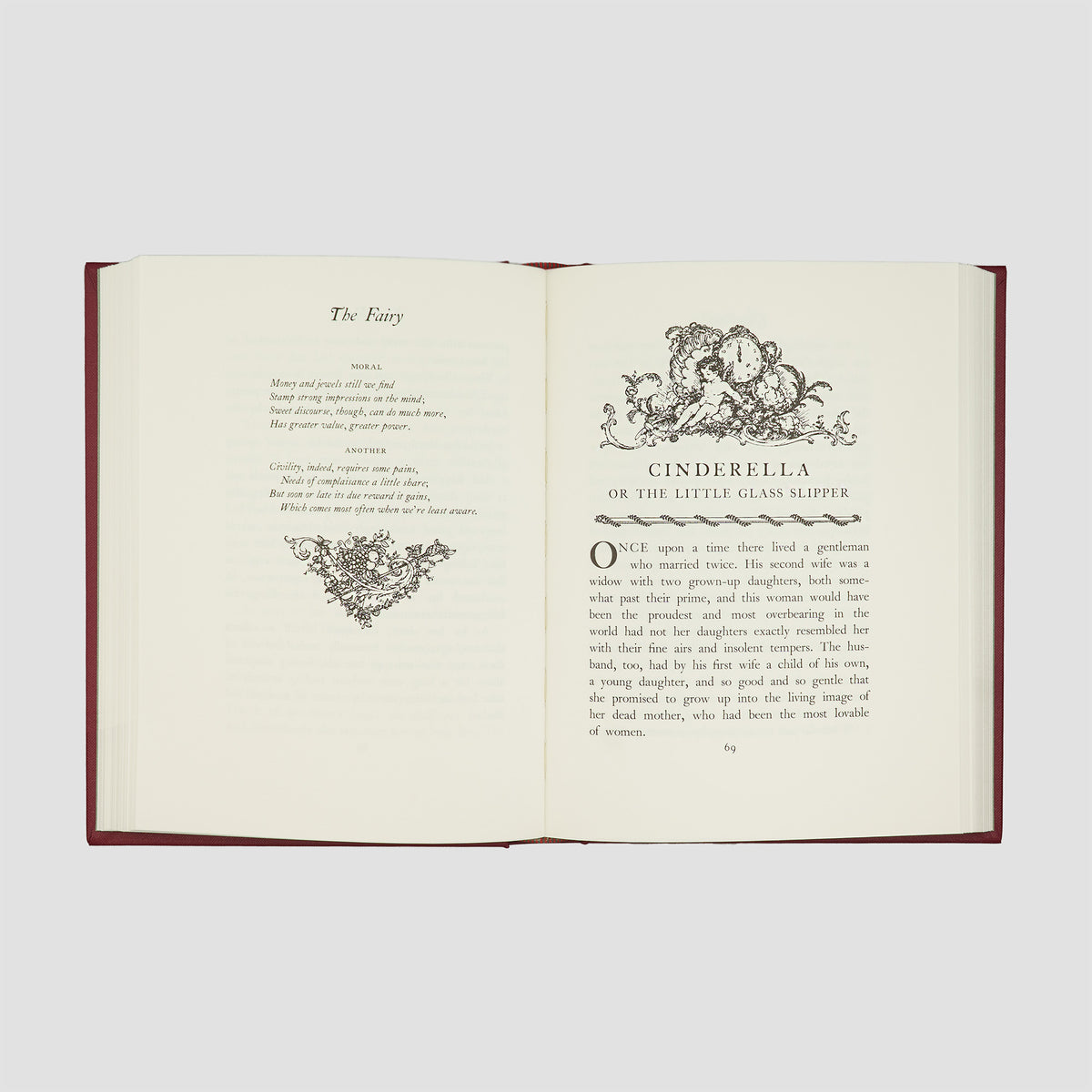 livro The Fairy Tales of Charles Perrault edição Folio Society 1998. Ilustrações e textos internos.
