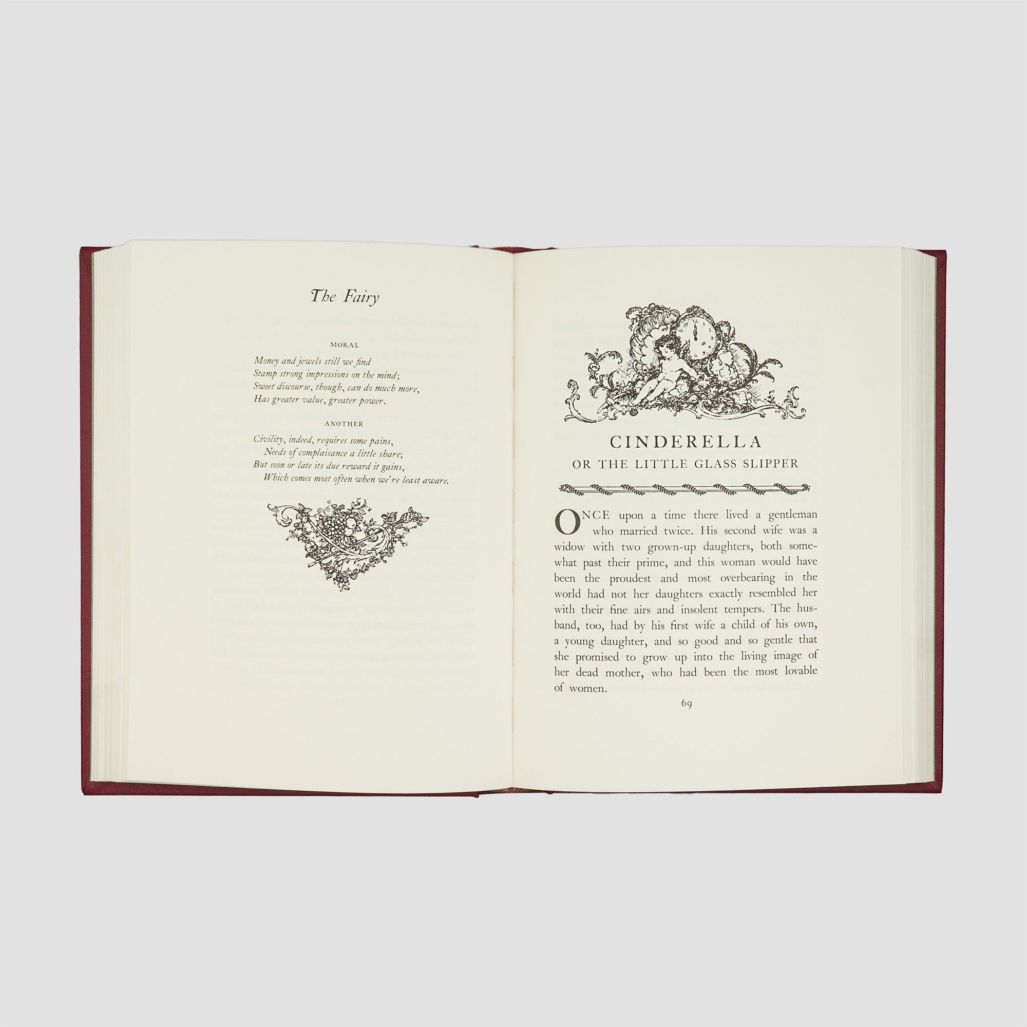 livro The Fairy Tales of Charles Perrault edição Folio Society 1998. Ilustrações e textos internos.