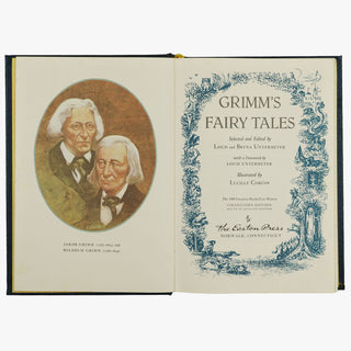 GRIMM, Jacob (1785–1863); GRIMM, Wilhelm (1786–1859). Grimm’s Fairy Tales (The Easton Press, Norwalk, 1980).