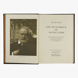 Victor Hugo — The Hunchback of Notre Dame (The Easton Press, 2003). Livro físico ilustrado com encadernação de luxo.