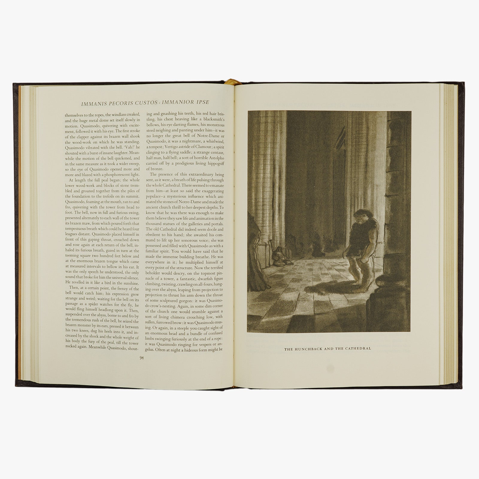 Victor Hugo — The Hunchback of Notre Dame (The Easton Press, 2003). Livro físico ilustrado com encadernação de luxo.
