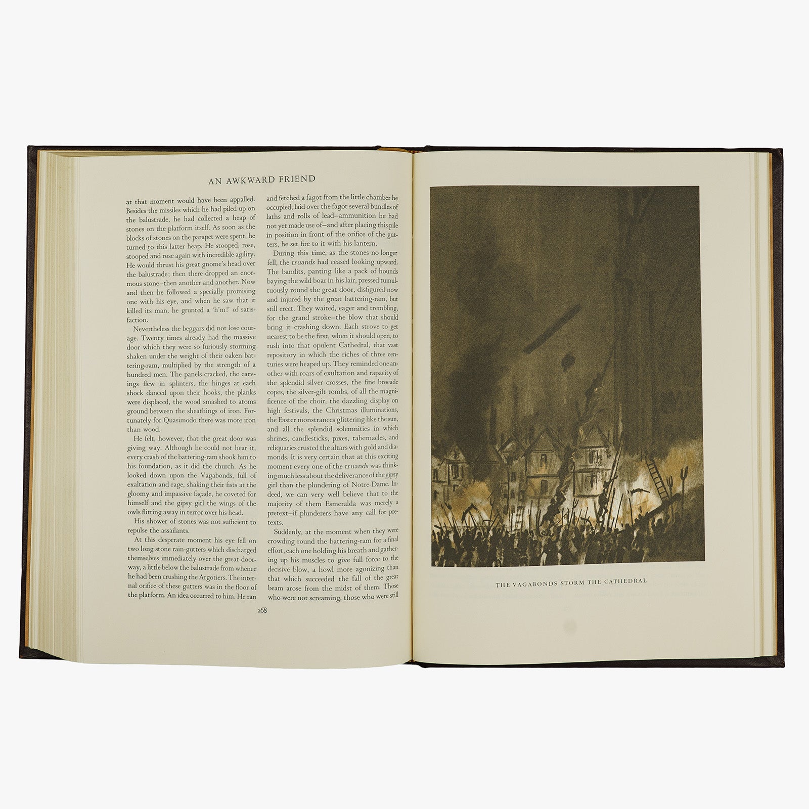 Victor Hugo — The Hunchback of Notre Dame (The Easton Press, 2003). Livro físico ilustrado com encadernação de luxo.