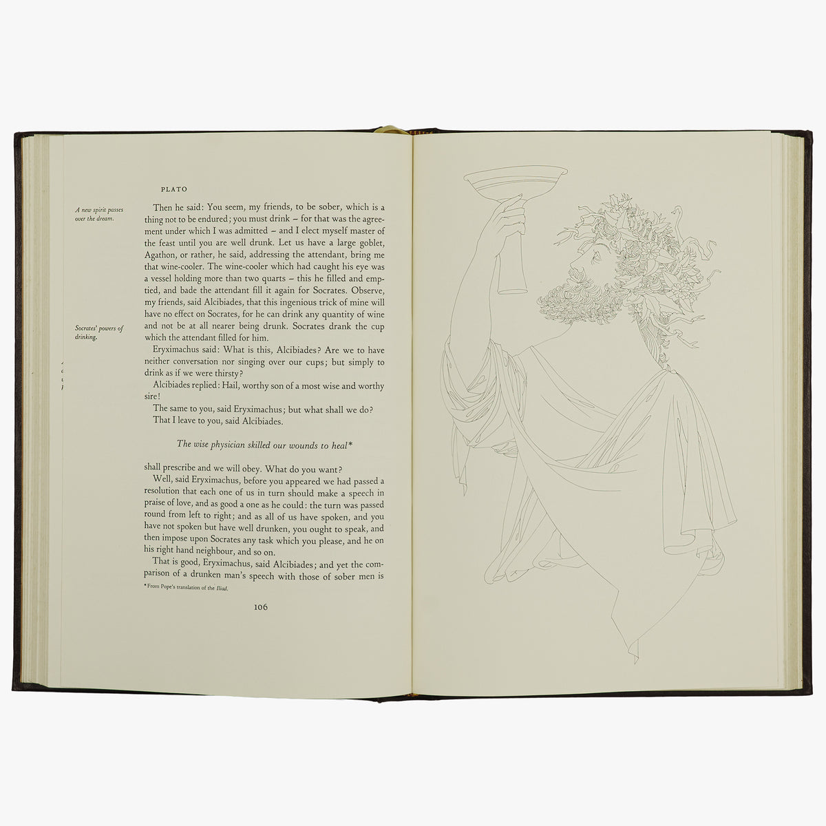 PLATÃO (c. 427 a.C.–c. 347 a.C.). Lysis, or Friendship; The Symposium; Phaedrus (The Easton Press, Norwalk, 1979).