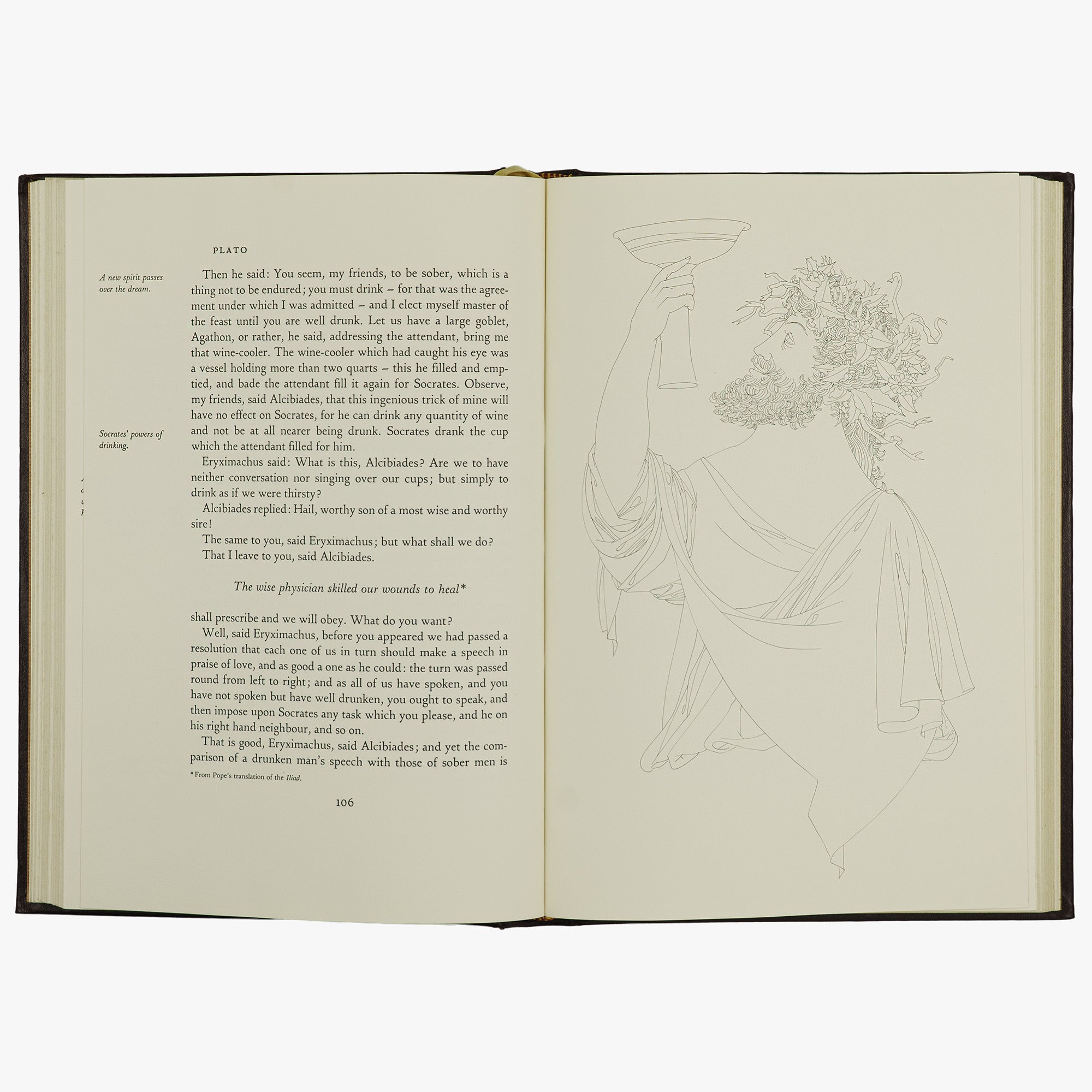 PLATÃO (c. 427 a.C.–c. 347 a.C.). Lysis, or Friendship; The Symposium; Phaedrus (The Easton Press, Norwalk, 1979).