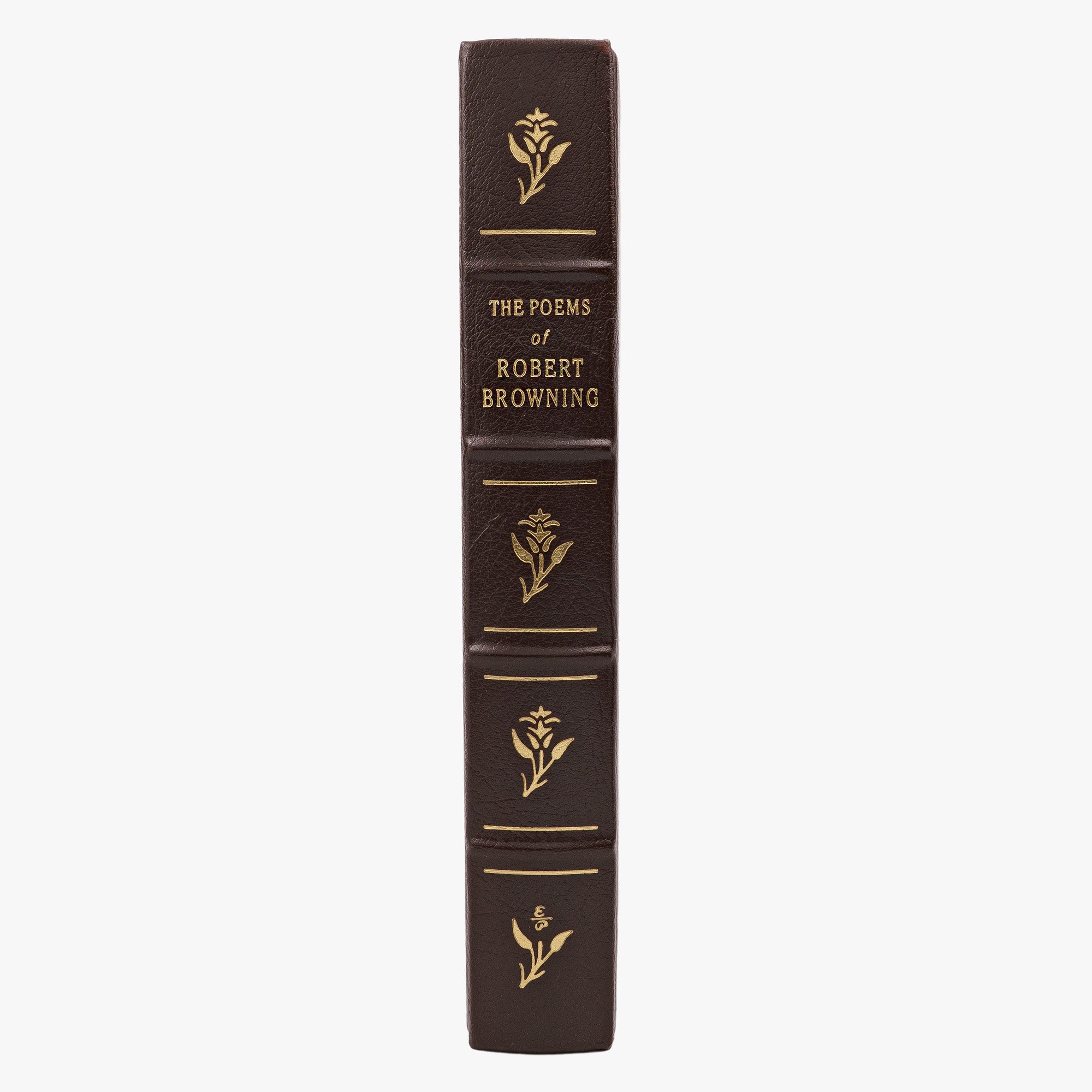 The Poems of Robert Browning (The Easton Press, 1979). Livro físico em encadernação de luxo.