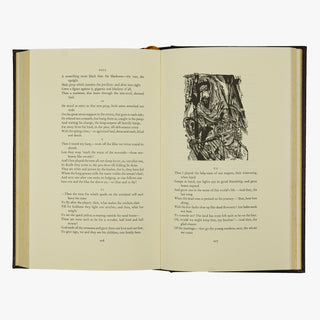 The Poems of Robert Browning (The Easton Press, 1979). Livro físico ilustrado em encadernação de luxo. Ex-libris. Douração nos cortes.