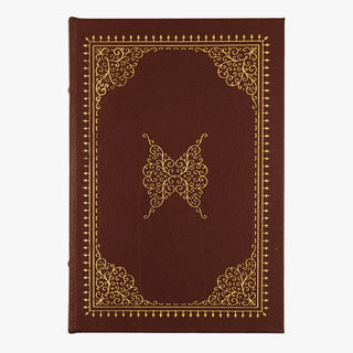 Esopo — Aesop’s Fables (The Easton Press, 1979). Livro físico ilustrado em encadernação de luxo - capa de couro, cortes dourados e fita de leitura de cetim.