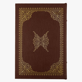 Esopo — Aesop’s Fables (The Easton Press, 1979). Livro físico ilustrado em encadernação de luxo - capa de couro, cortes dourados e fita de leitura de cetim.