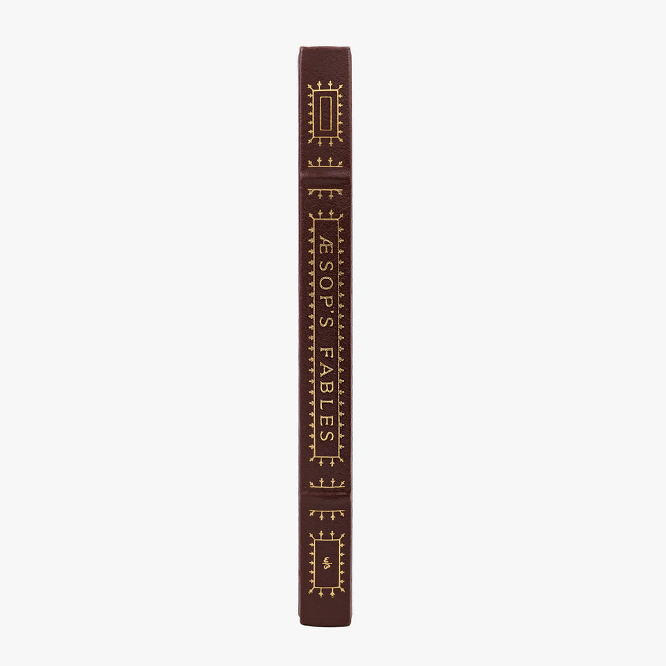 Esopo — Aesop’s Fables (The Easton Press, 1979). Livro físico em encadernação de luxo.