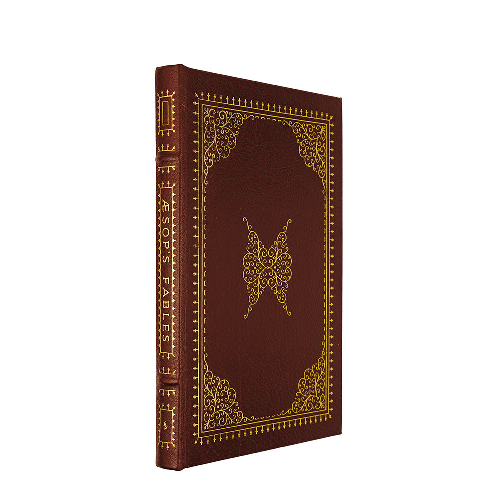 Esopo — Aesop’s Fables (The Easton Press, 1979). Livro físico em encadernação de luxo.