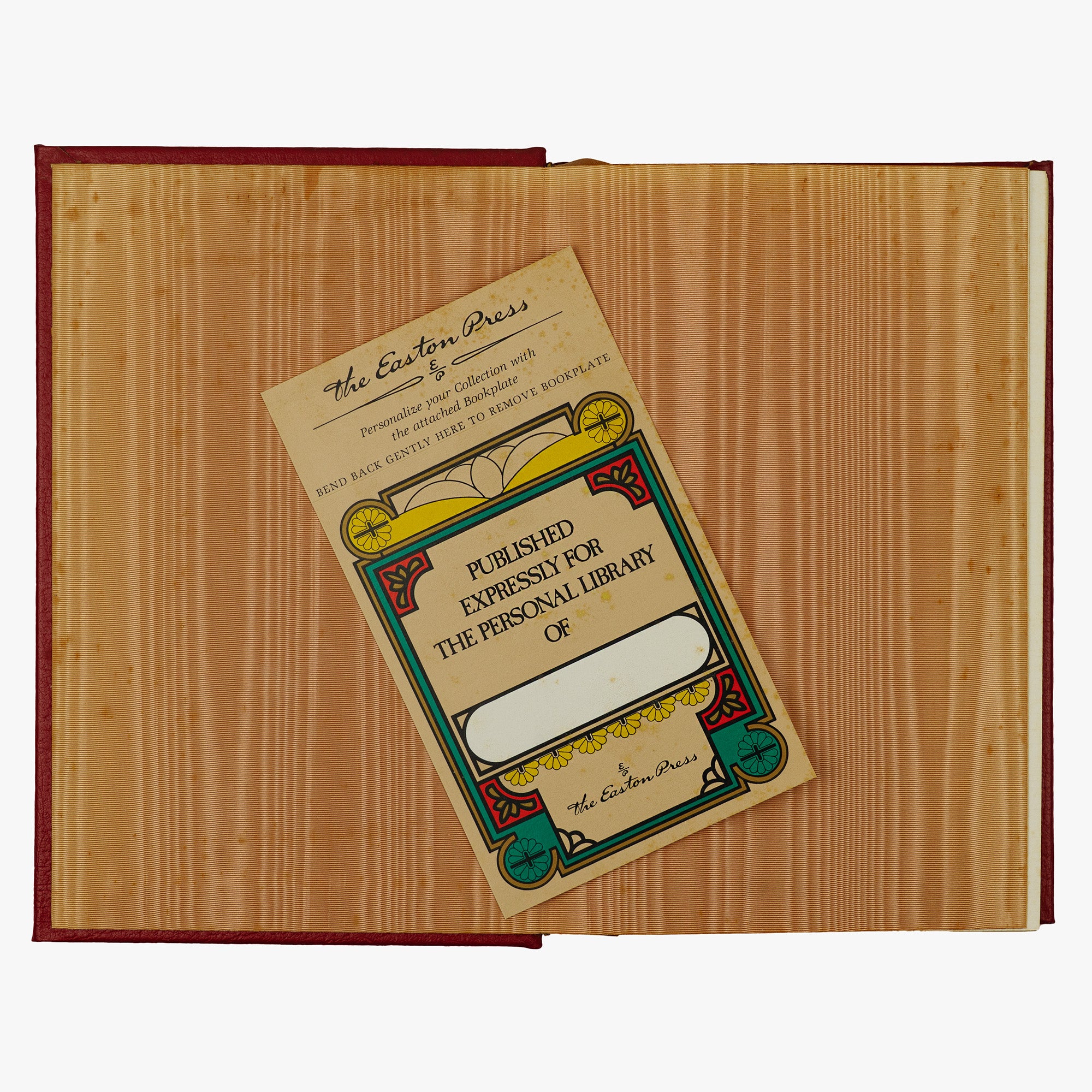 Henry David Thoreau — Walden; or, Life in the Woods (Easton Press, 1981).  Livro físico com encadernação de luxo. Ex-libris e douração nos cortes.