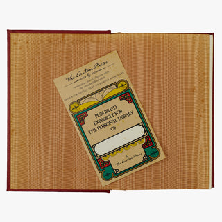 Henry David Thoreau — Walden; or, Life in the Woods (Easton Press, 1981).  Livro físico com encadernação de luxo. Ex-libris e douração nos cortes.