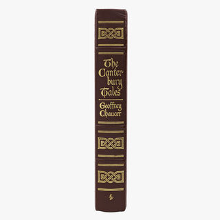 Geoffrey Chaucer — The Canterbury Tales (The Easton Press, 1978). Edição de luxo da série The 100 Greatest Books Ever Written. Livro físico.