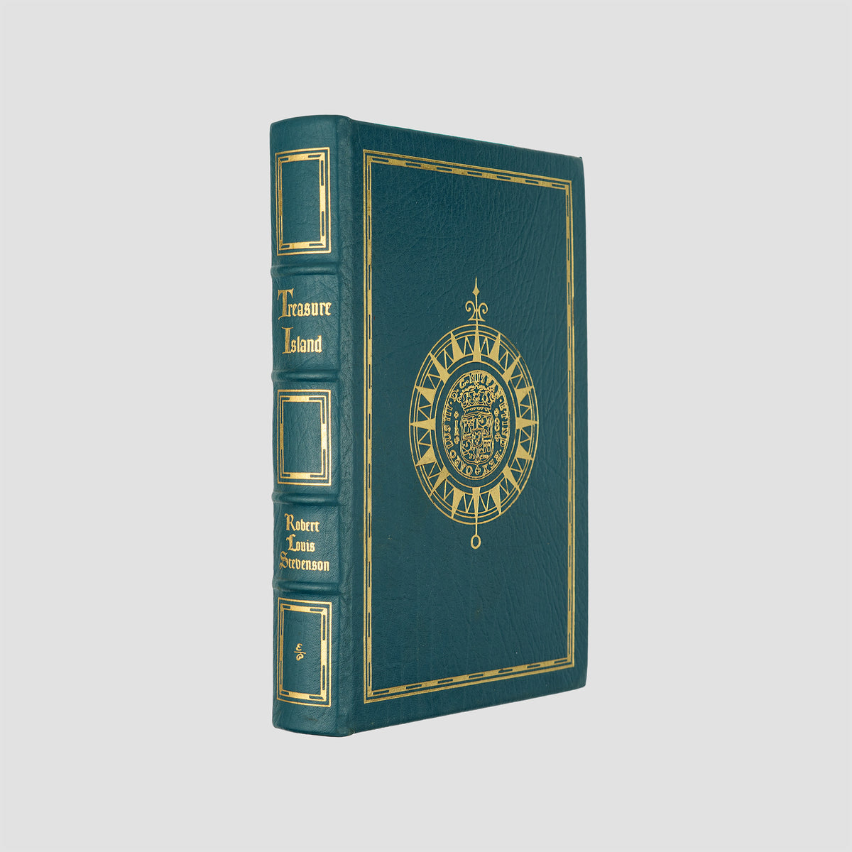 livro Treasure Island de Robert Louis Stevenson edição Easton Press 1994 encadernação de luxo