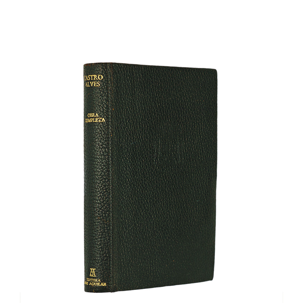 Castro Alves - Obra Completa (José Aguilar, 1960). Livro físico. 1ª (primeira) edição.