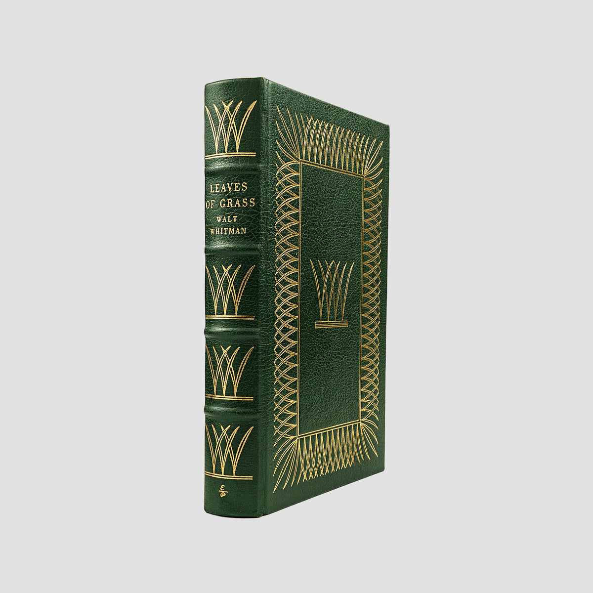 livro Leaves of Grass de Walt Whitman edição Easton Press 1977 encadernação de luxo