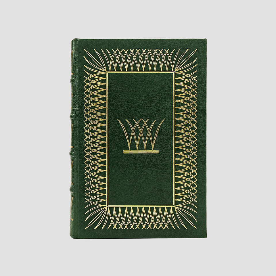 livro Leaves of Grass de Walt Whitman edição Easton Press 1977 encadernação de luxo