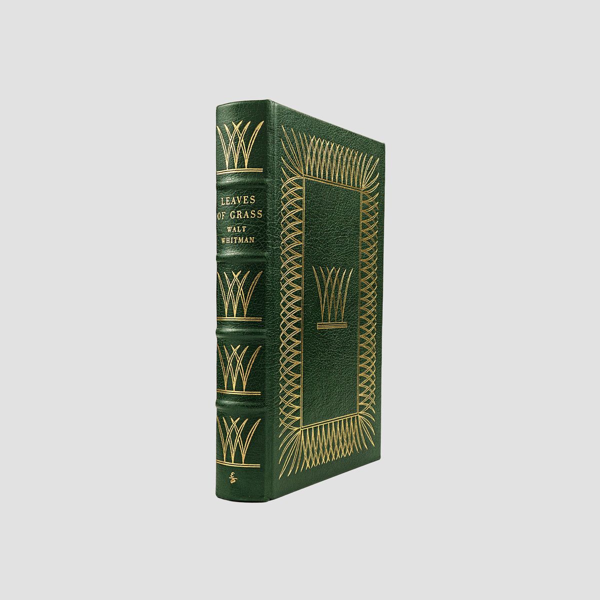 livro Leaves of Grass de Walt Whitman edição Easton Press 1977 encadernação de luxo
