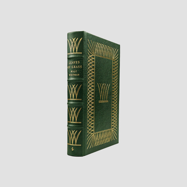 livro Leaves of Grass de Walt Whitman edição Easton Press 1977 encadernação de luxo