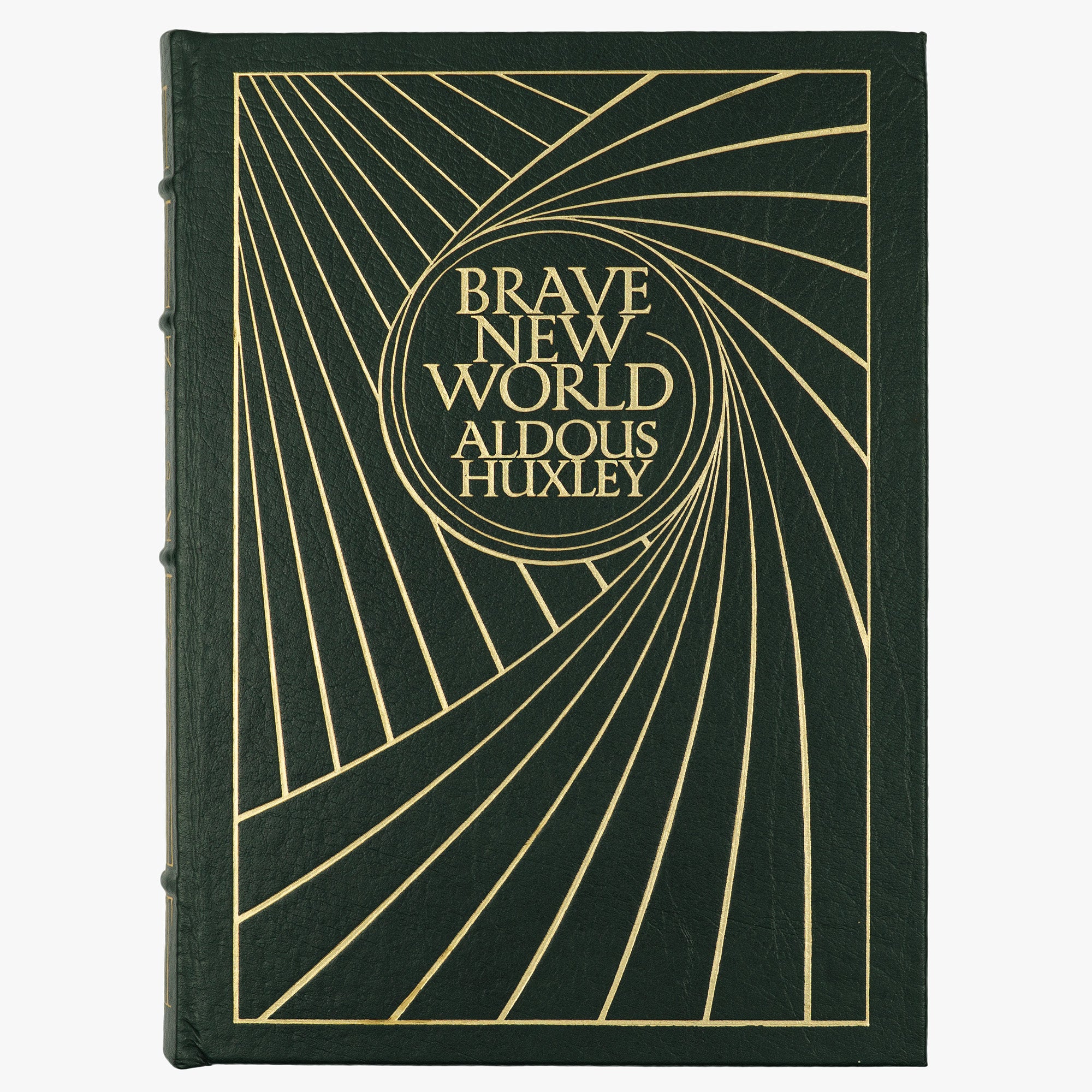 Aldous Huxley - Brave New World (The Easton Press, 1978). Livro físico com encadernação de luxo. 