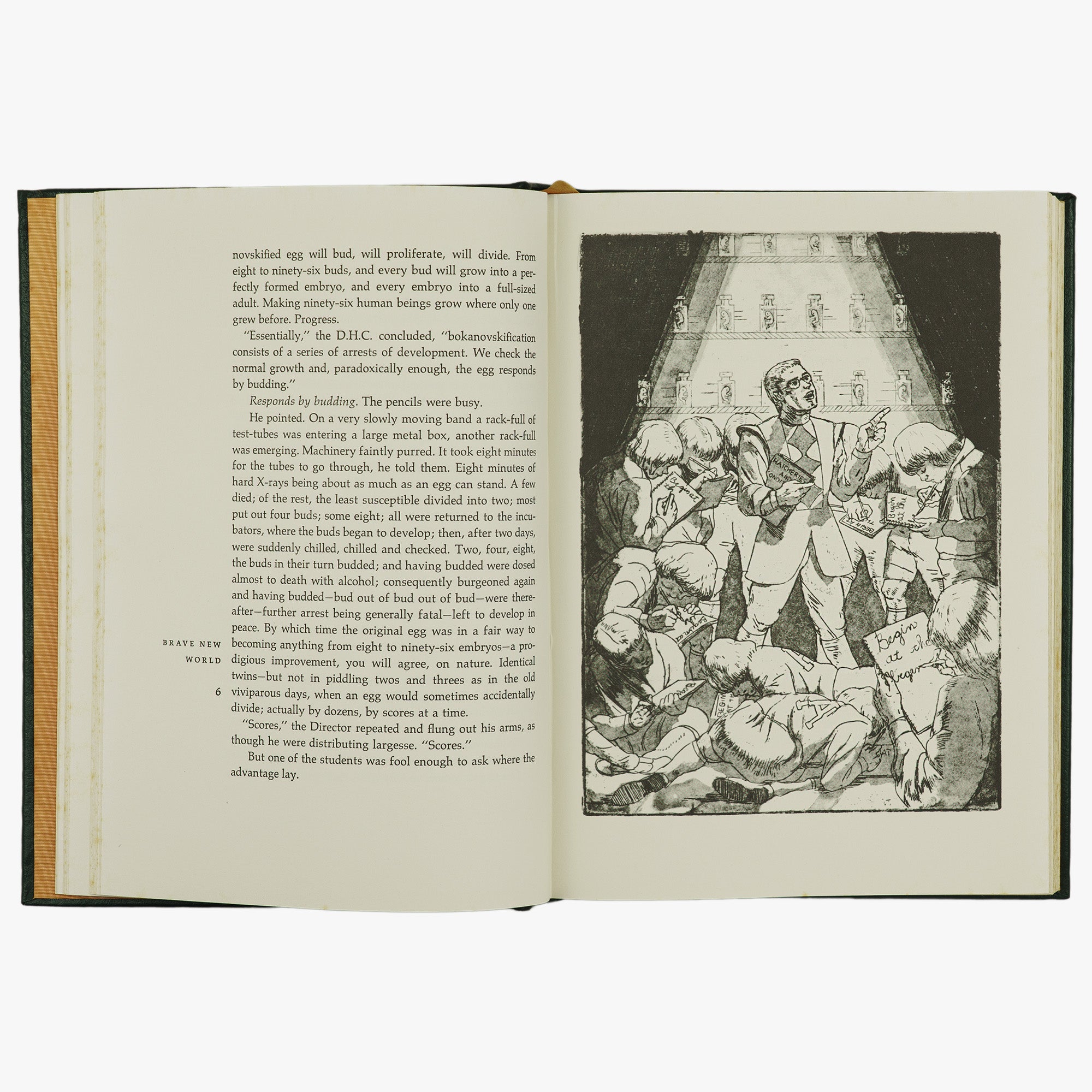 HUXLEY, Aldous Leonard (1894–1963). Brave New World (The Easton Press, Norwalk, 1978).