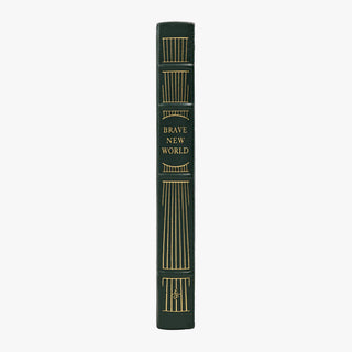 Aldous Huxley - Brave New World (The Easton Press, 1978). Livro físico com encadernação de luxo. 