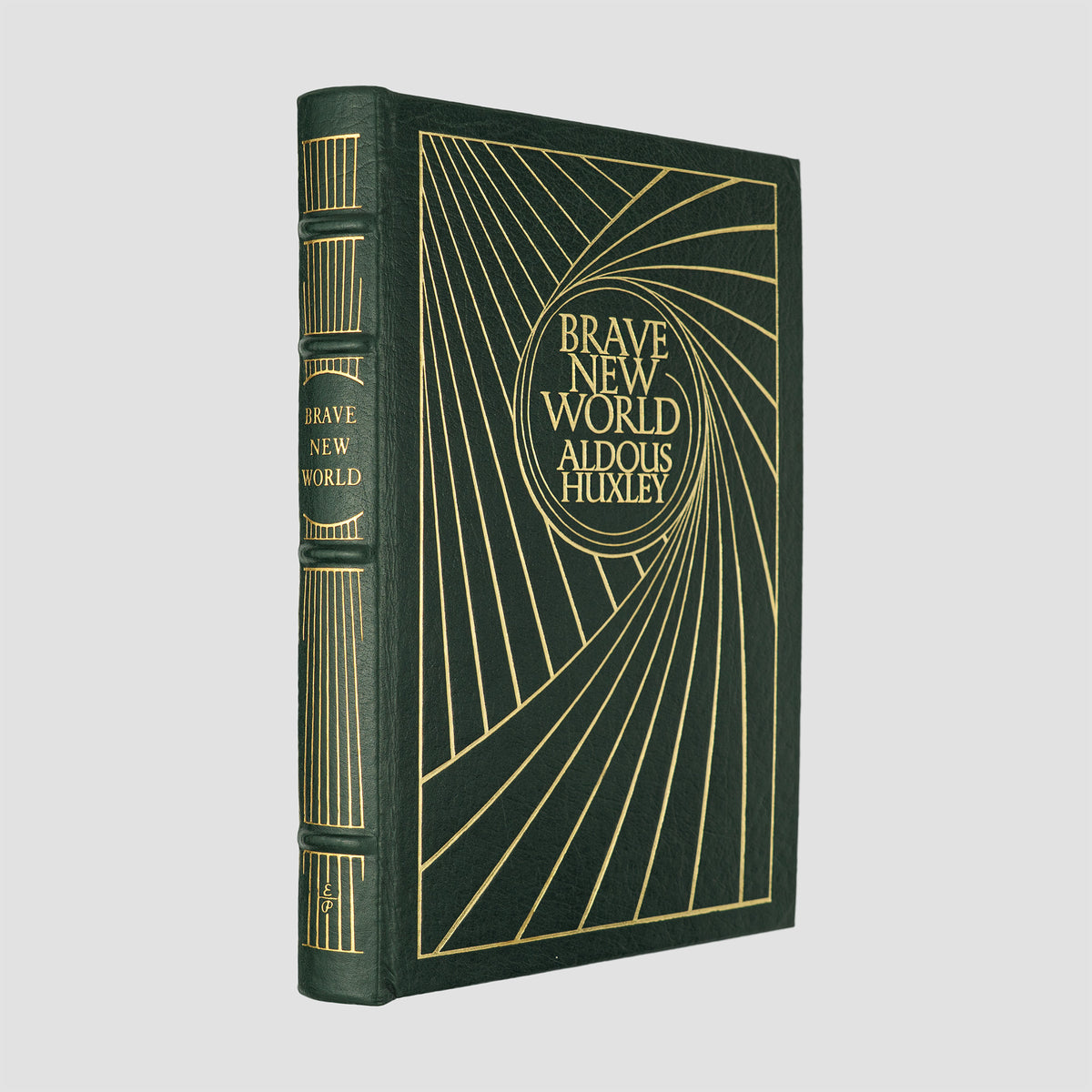 livro Brave New World de Aldous Huxley edição Easton Press 1978 encadernação de luxo