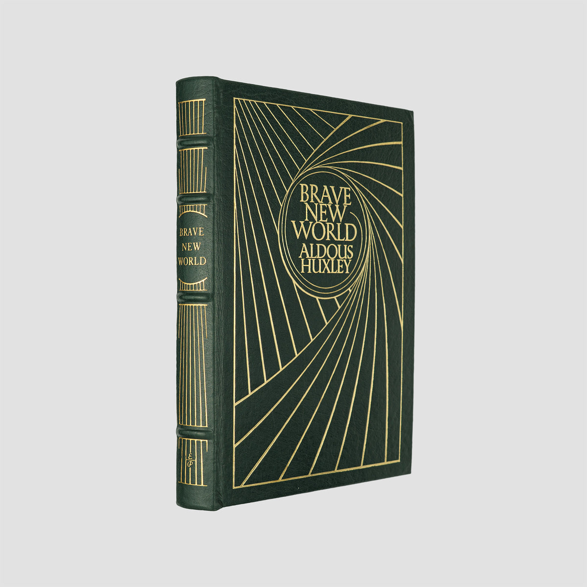 livro Brave New World de Aldous Huxley edição Easton Press 1978 encadernação de luxo