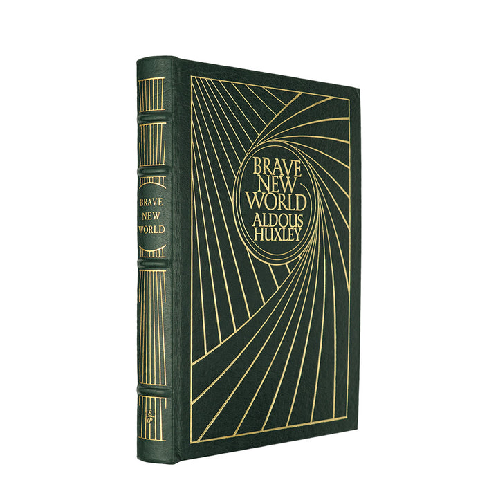 Aldous Huxley - Brave New World (The Easton Press, 1978). Livro físico com encadernação de luxo. 