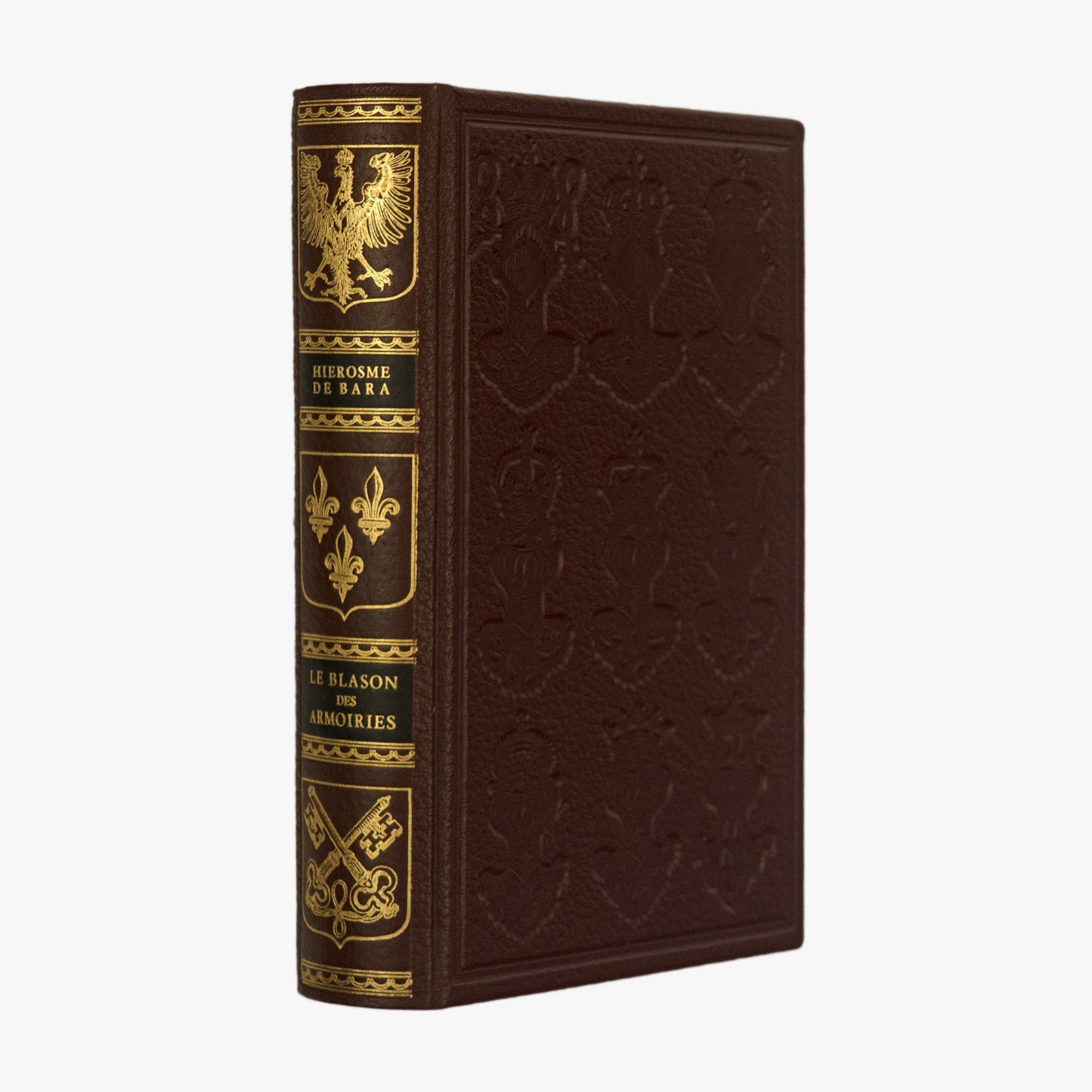 Hiérosme de Bara — Le Blason des Armoiries (Jean de Bonnot, 1975). Livro físico. Fac-símile em encadernação de luxo.