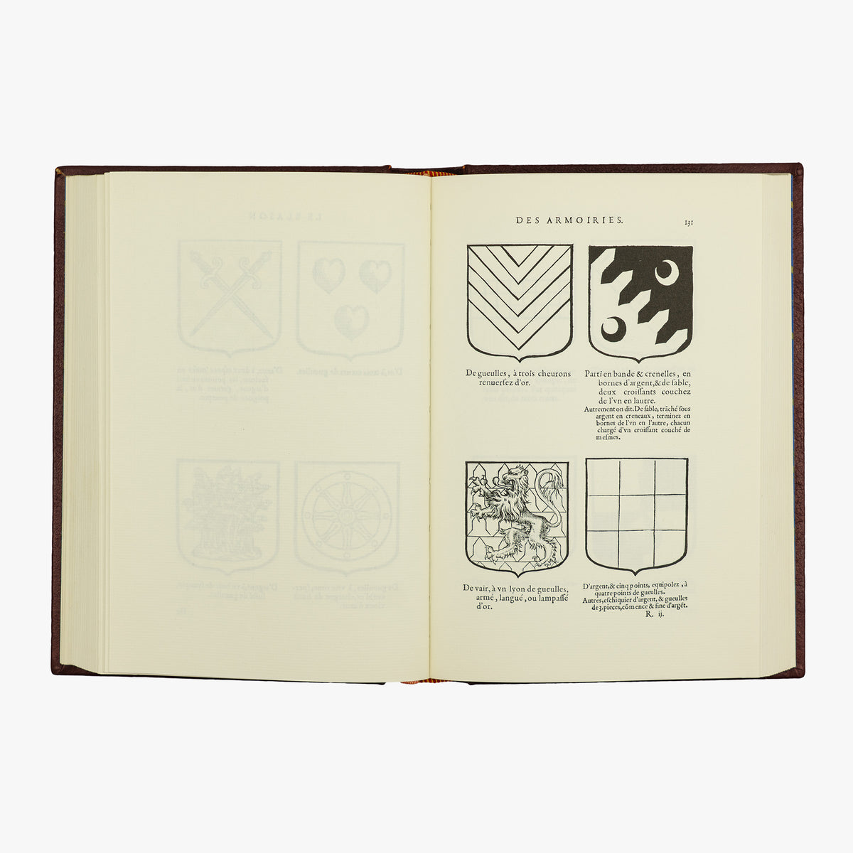 BARA, Hierosme de (1540–1596?). Le Blason des Armoiries (Jean de Bonnot, Paris, 1975).
