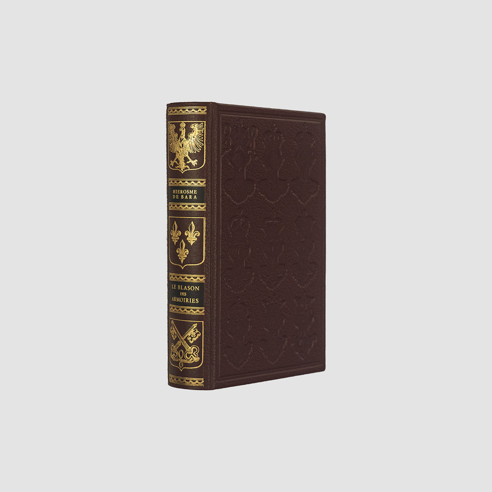 BARA, Hierosme de (1540–1596?). Le Blason des Armoiries (Jean de Bonnot, Paris, 1975).
