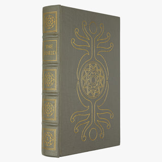 Virgílio — The Aeneid (The Easton Press, 1979). Livro físico ilustrado. Encadernação de luxo - capa em couro, cortes dourados e fita de leitura em cetim.