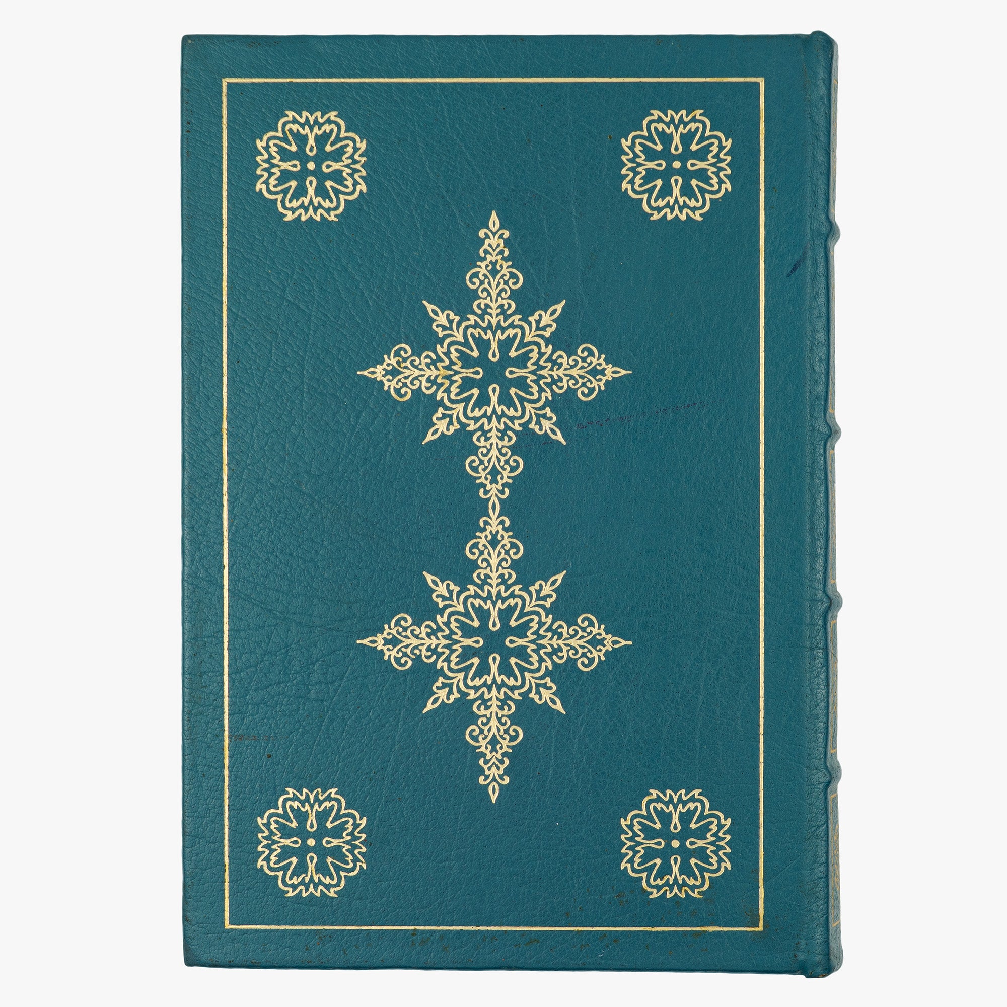 Louisa May Alcott — Little Women (The Easton Press, 1976). Livro físico ilustrado em edição de luxo. Capa de couro e cortes dourados. Fita de leitura de cetim.